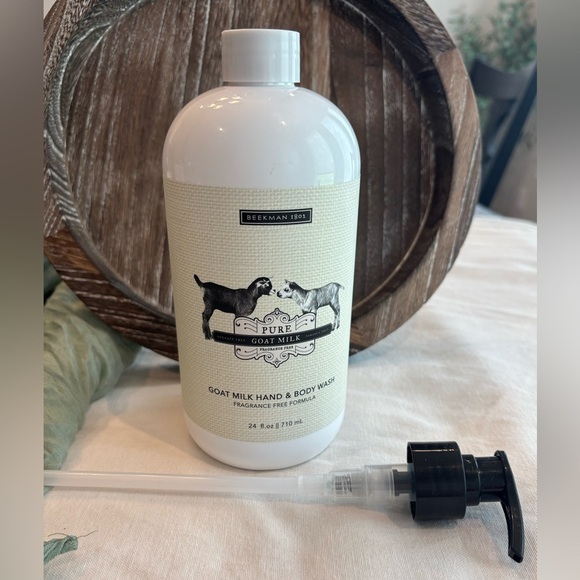 Beekman 1802 Goat Milk Hand & Body Wash • Fragrance Free • 24 oz - Picture 1 of 4